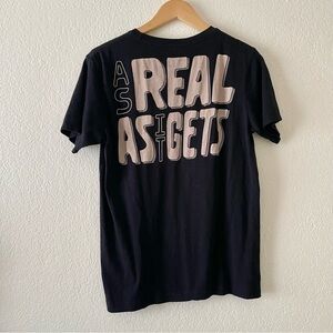 Chipotle "As Real as it Gets" Unisex 100% Organic Cotton Loomstate T Shirt.